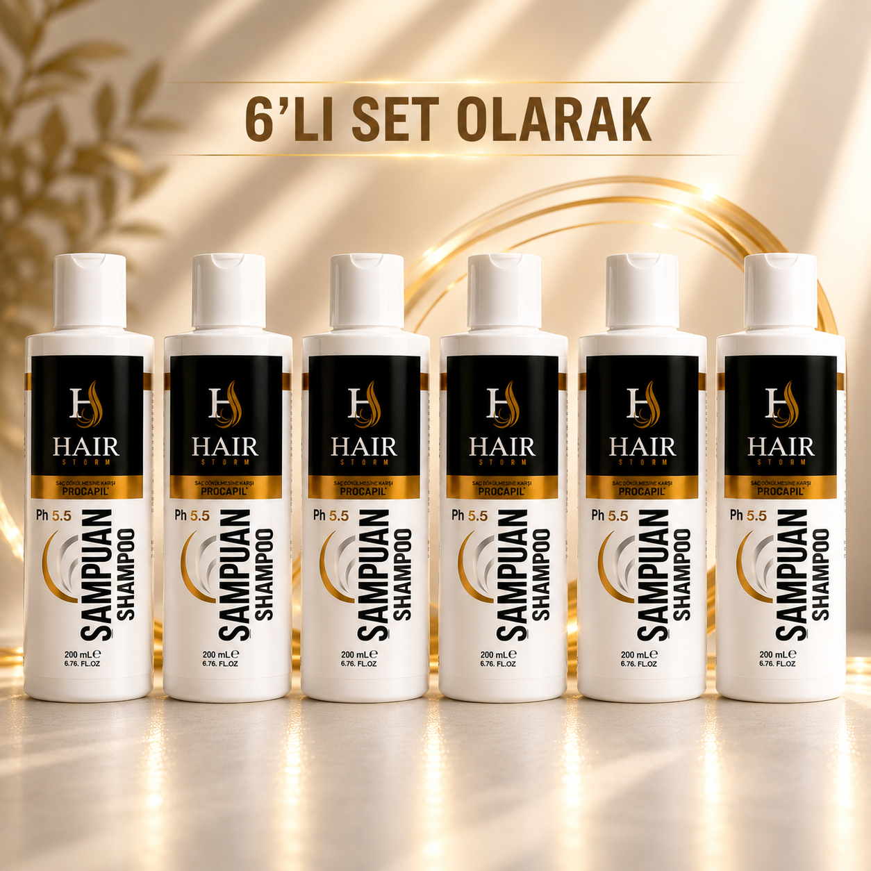 HairStorm Şampuan 6’lı Set