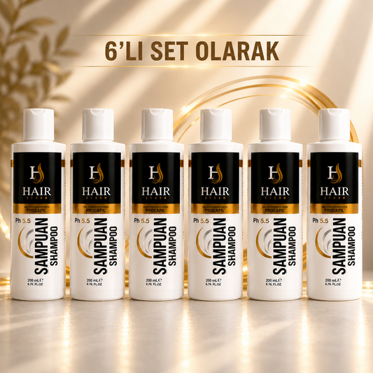 HairStorm Şampuan 6’lı Set